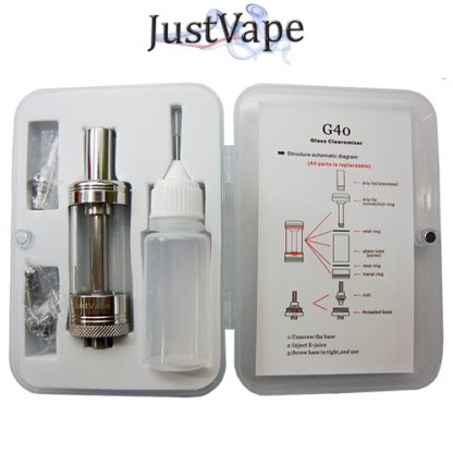 Justvape g40 boxed clearomizer